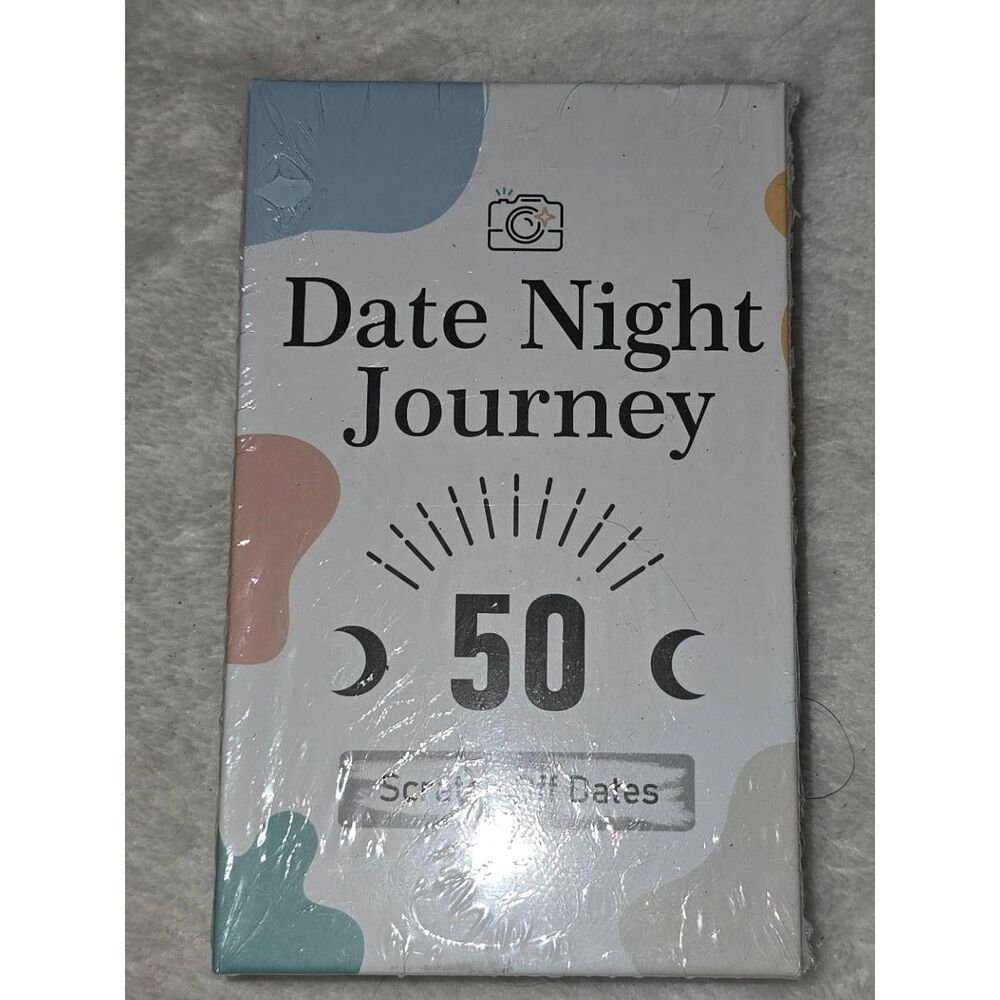 NEW Date Night Journey 50 Scratch-Off Date Ideas Couples Game Fun Romantic